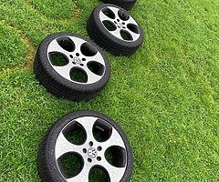 Original be golf gti monza 18” wheels - Image 10/10