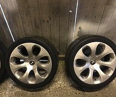 Set 4 genuine BMW 6 series alloys