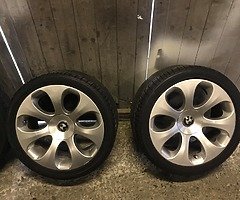 Set 4 genuine BMW 6 series alloys - Image 3/4