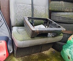 Vw t5 front double seat
