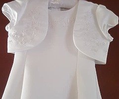 Beautiful girl's holly communion dress