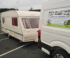 Caravans wanted TOP PRICES PAID