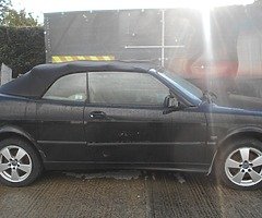 2002 SAAB CONVERTIBLE