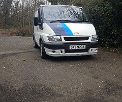 2003 ford transit for sale very tight and good driving van nk knocks bangs and every thing works - Image 3/8