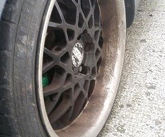 18inch bbs wheels, 5x112 fitment