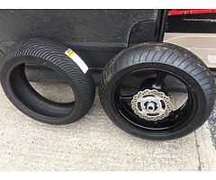 Brand new superbike tryes