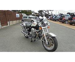 Moto Guzzi 1100i California # 9700 Miles Only ! ## Standard and low seat, and Guzzi panniers ##