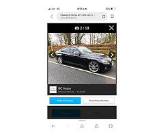 15 bmw 320d Msport €73 per week on finance