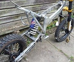 Any one cheap rolling pit bike frames