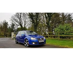 2007 VOLKSWAGEN GOLF GTI IN R32 BLUE