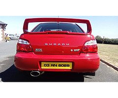 Subaru Impreza WRX with FSH