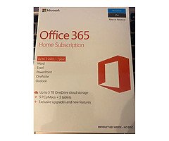 Office 365. One year subscription