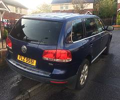 2004 volkswagen tourag 2.5 tdi sport full mot cheap jeep