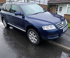 2004 volkswagen tourag 2.5 tdi sport full mot cheap jeep - Image 3/6