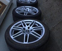 17” Rs4 alloys 5x112 for sale