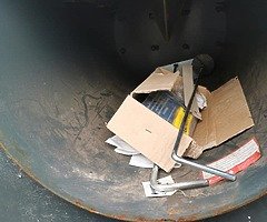 Large wood burning boiler 10year old never used