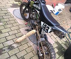 110cc race tuned pitbike, SWAPS only pm me for more details - Image 3/4