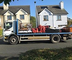 Daf lf55 250 flatbed truck 2008 - Image 4/9