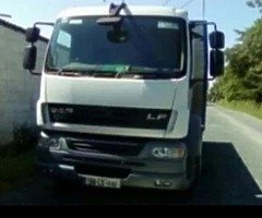 Daf lf55 250 flatbed truck 2008 - Image 8/9