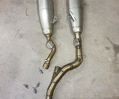 2017-2018 honda crf450r full yoshimura exhaust system