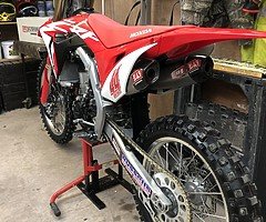 2017-2018 honda crf450r full yoshimura exhaust system