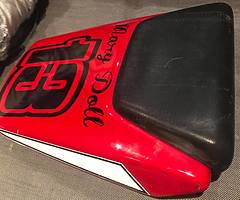 Genuine Yamaha YZF R6 5eb Seat cowl in red