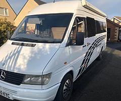 Mercedes sprinter race van