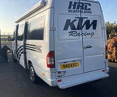 Mercedes sprinter race van