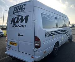 Mercedes sprinter race van