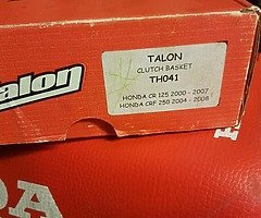 Cr125 /crf250 clutch basket