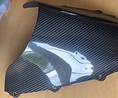 Real carbon fibre screen cbr rr5 Honda fireblade