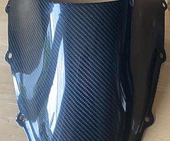 Real carbon fibre screen cbr rr5 Honda fireblade