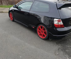 Breaking 04 Honda civic 1.6 vtec sport