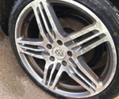 18 INCH PORSCHE ALLOYS 5/112