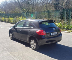 09 Toyota Auris New Nct 4/21 1.4