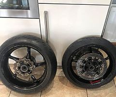 Yamaha R6 wheels 2006 - 2016