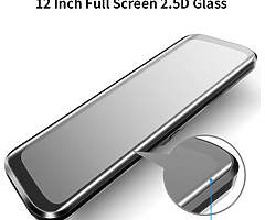 12 Inch Android 8.1 Adas Dash Cam Car Dvrs Camera Gps Navi Bluetooth