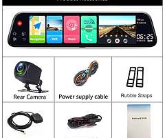 12 Inch Android 8.1 Adas Dash Cam Car Dvrs Camera Gps Navi Bluetooth - Image 3/4