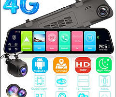 12 Inch Android 8.1 Adas Dash Cam Car Dvrs Camera Gps Navi Bluetooth - Image 4/4