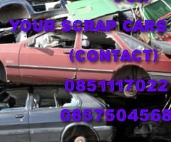CASH FOR YOUR SCRAP CARS!!!