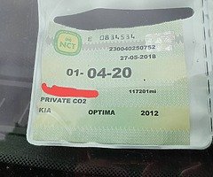 High spec 2012 kia optima