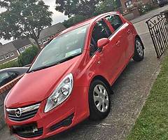 2010 Opel corsa red 16V 1.2