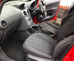2010 Opel corsa red 16V 1.2