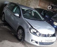 2010 Vw Golf (Damaged) 68 k miles