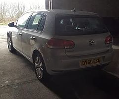 2010 Vw Golf (Damaged) 68 k miles - Image 4/9