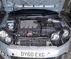 2010 Vw Golf (Damaged) 68 k miles - Image 9/9