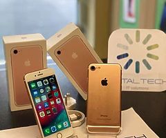 IPhone 7 Rose Gold - Unlocked (Shop) -VGC