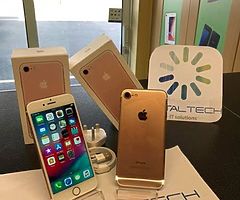 IPhone 7 Rose Gold - Unlocked (Shop) -VGC - Image 4/6