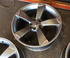 SINGLE 19” TTRS ALLOY WHEEL SINGLE 5x112 et42