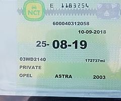 Opel astra 1.4 petrol